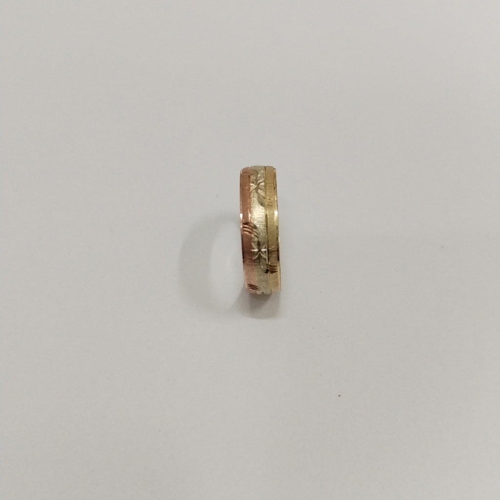 ARGOLLA ORO, ORO COMBINADO 10 K 1.7 GRMS (SEMINUEVO)