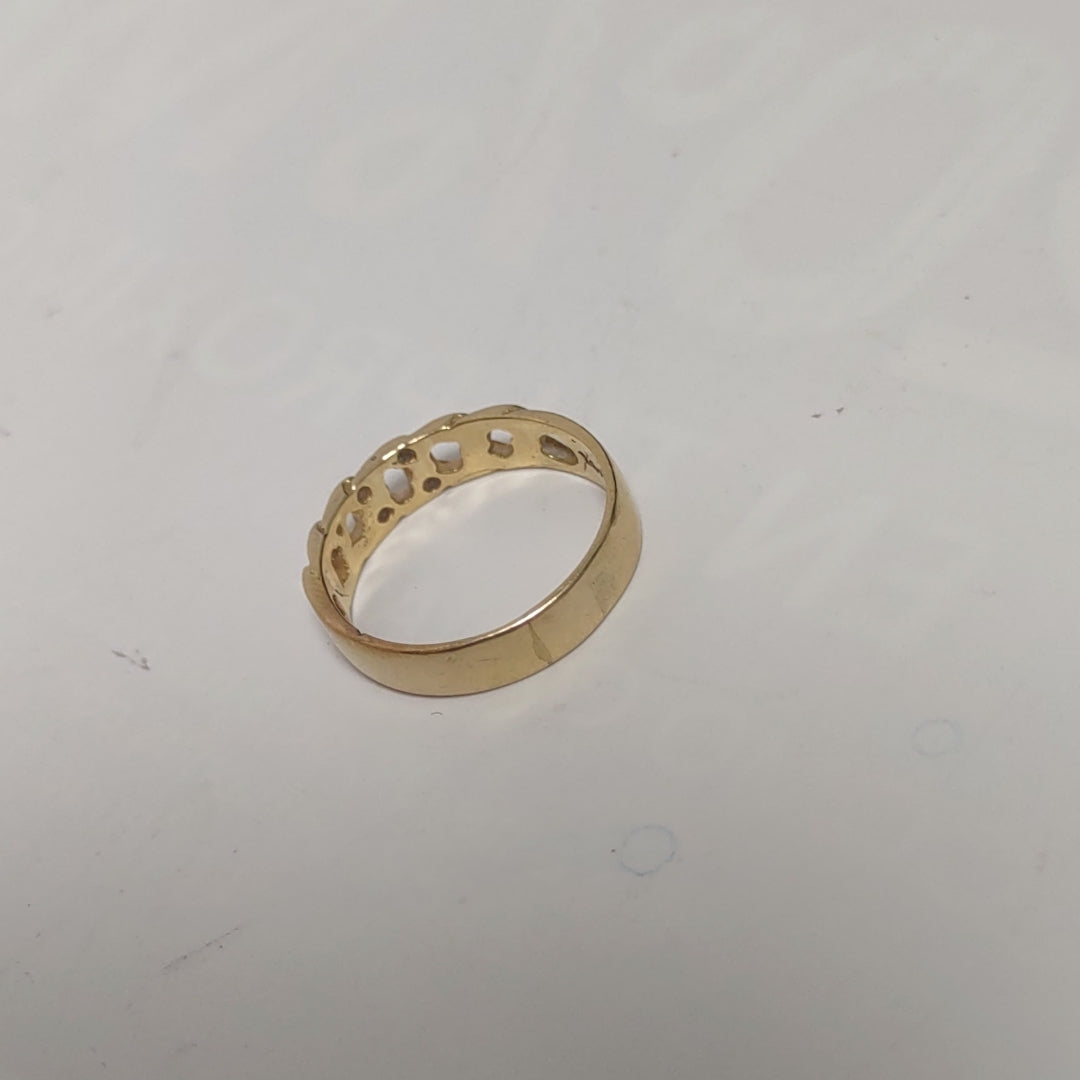 ARGOLLA ORO 10 K 2.6 GRMS (SEMINUEVO)