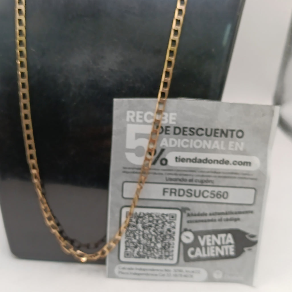 CADENA ORO 10 K 6 GRMS (SEMINUEVO)