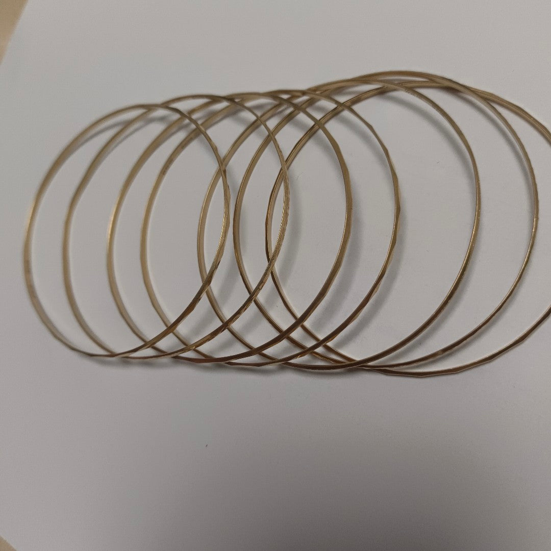 SEMANARIO DE ARGOLLAS ORO 18 K 28,60 GRMS (SEMINUEVO)