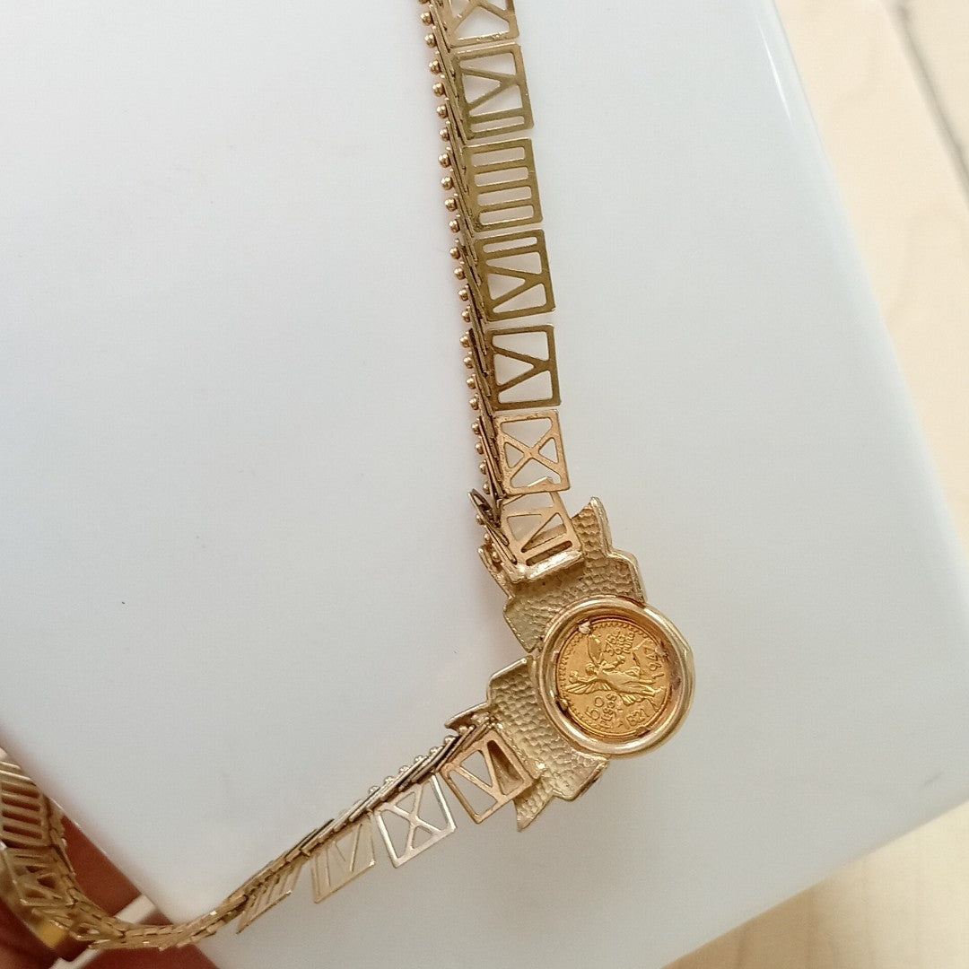 GARGANTILLA ORO 14 K 21 GRMS (SEMINUEVO)