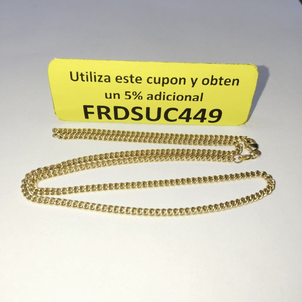CADENA ORO 14 K 14.2 GRMS (SEMINUEVO)