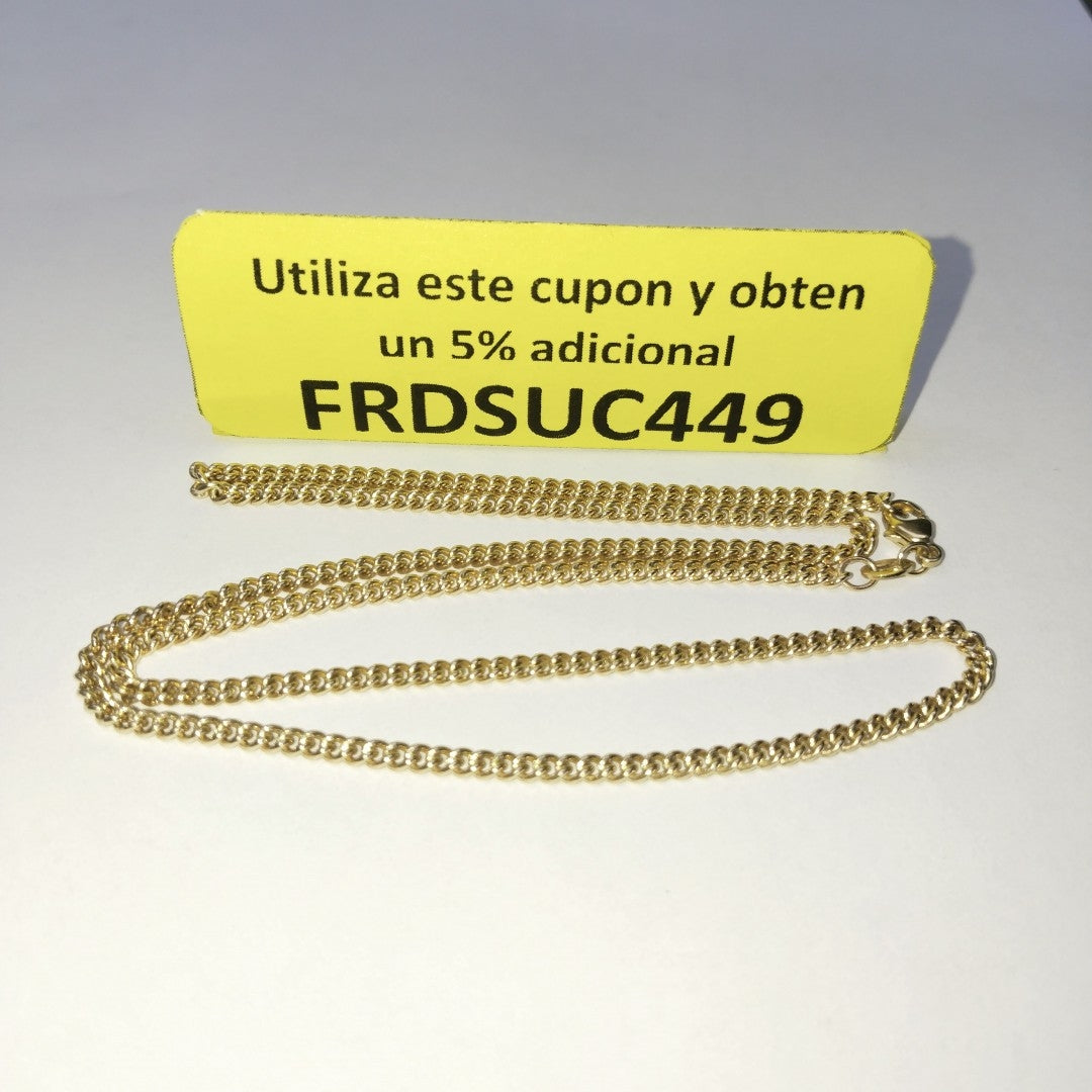 CADENA ORO 14 K 14.2 GRMS (SEMINUEVO)