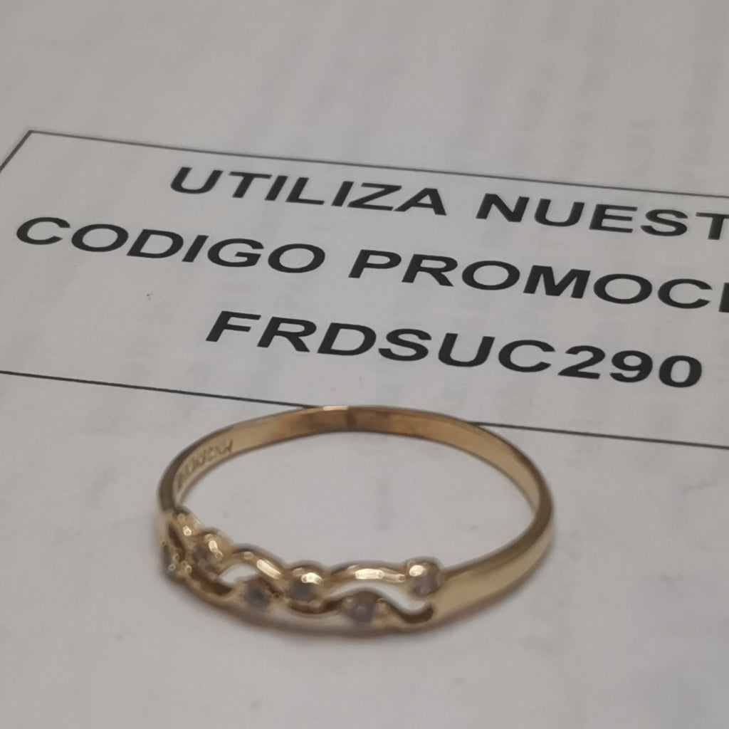 ANILLITO ORO 14 K 1.1 GRMS (SEMINUEVO)