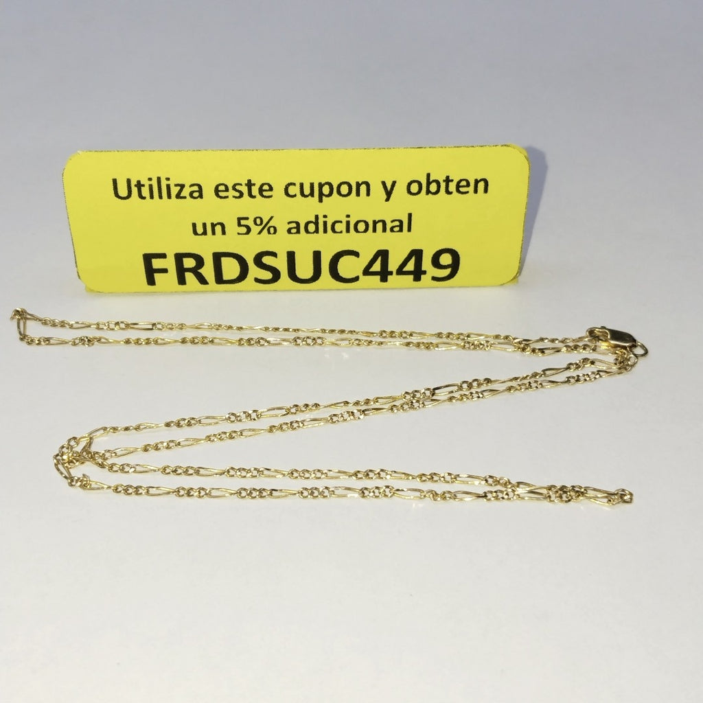 CADENA ORO 14 K 3.6 GRMS (SEMINUEVO)