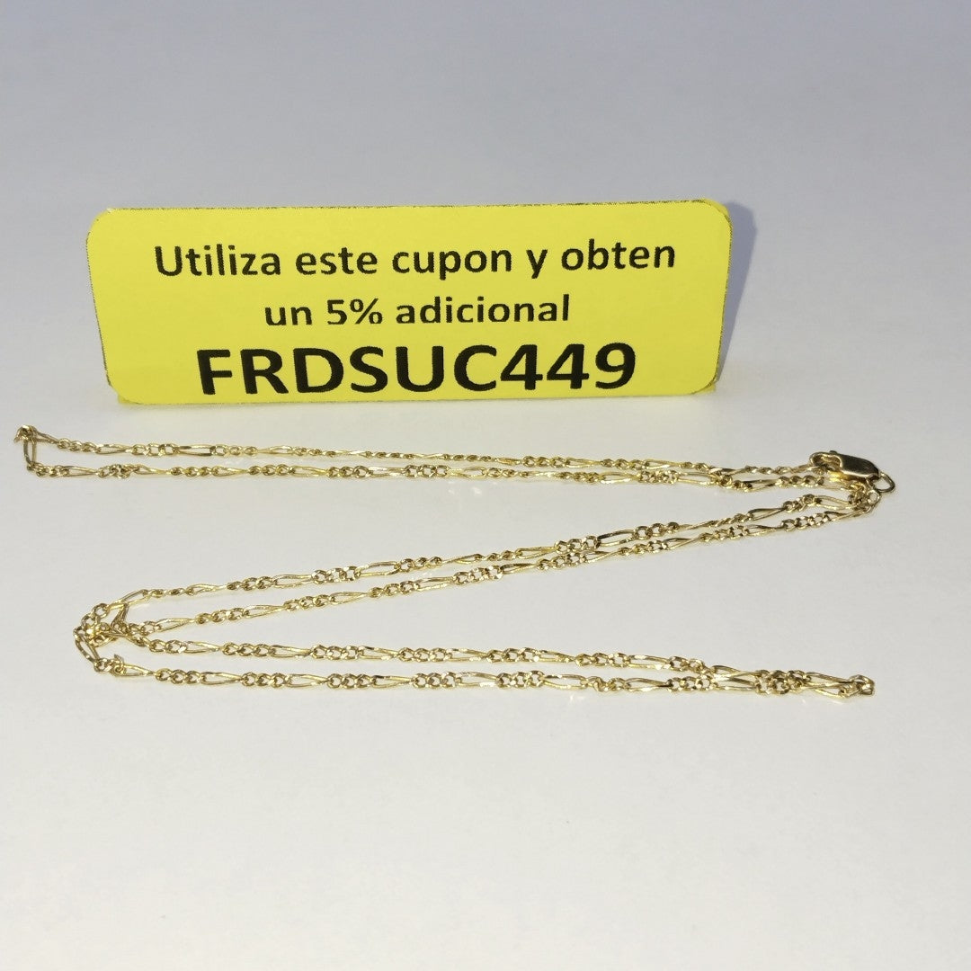 CADENA ORO 14 K 3.6 GRMS (SEMINUEVO)