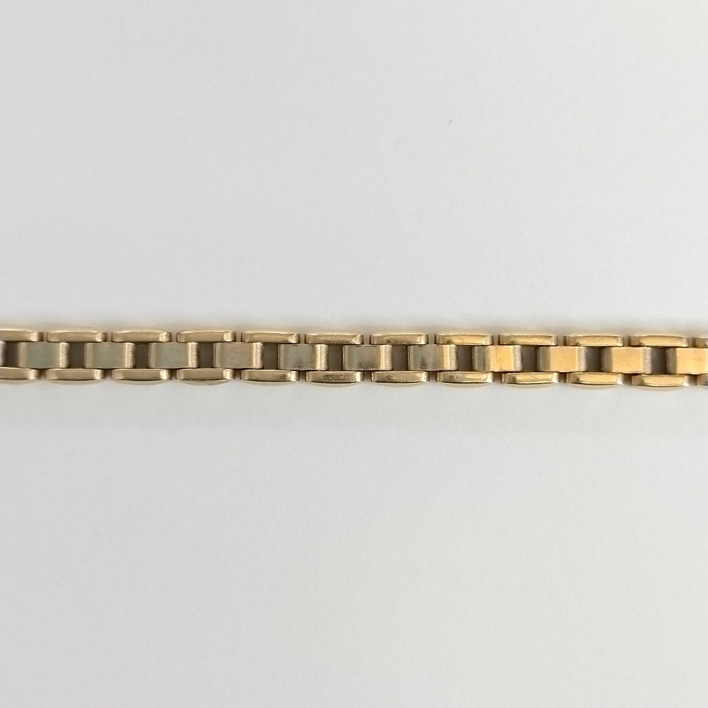 PULSERA ORO, ORO COMBINADO 14 K 13.3 GRMS (SEMINUEVO)