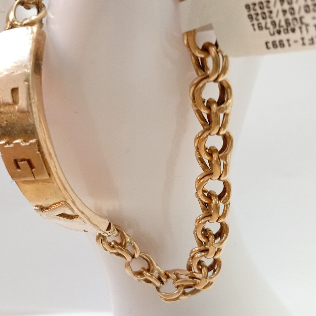 ESCLAVA ORO 10 K 29.5 GRMS (SEMINUEVO)
