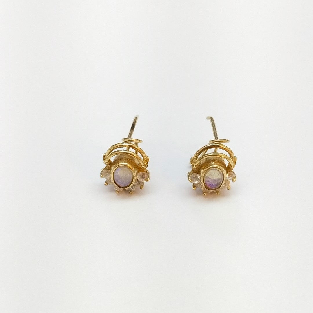 ARETES PAR ORO 14 K 3.8 GRMS (SEMINUEVO)
