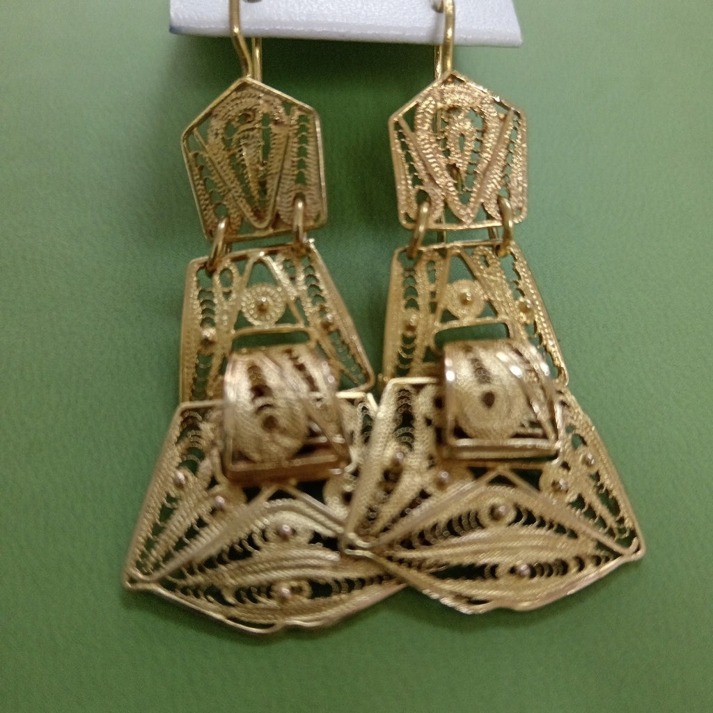 ARETES PAR ORO 8 K 9,40 GRMS (SEMINUEVO)