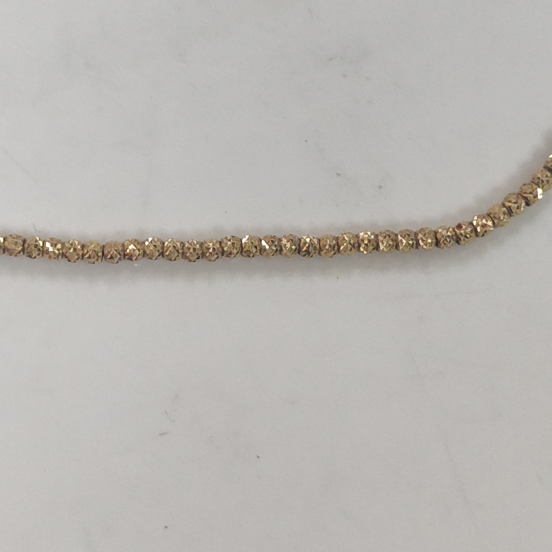 CADENA ORO 10 K 3.9 GRMS (SEMINUEVO)