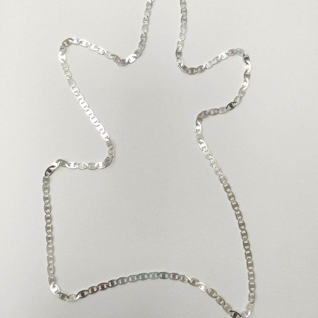 CADENA TEJIDO GUCHI PLATA .925 60 CM 9.7 GR (NUEVO)