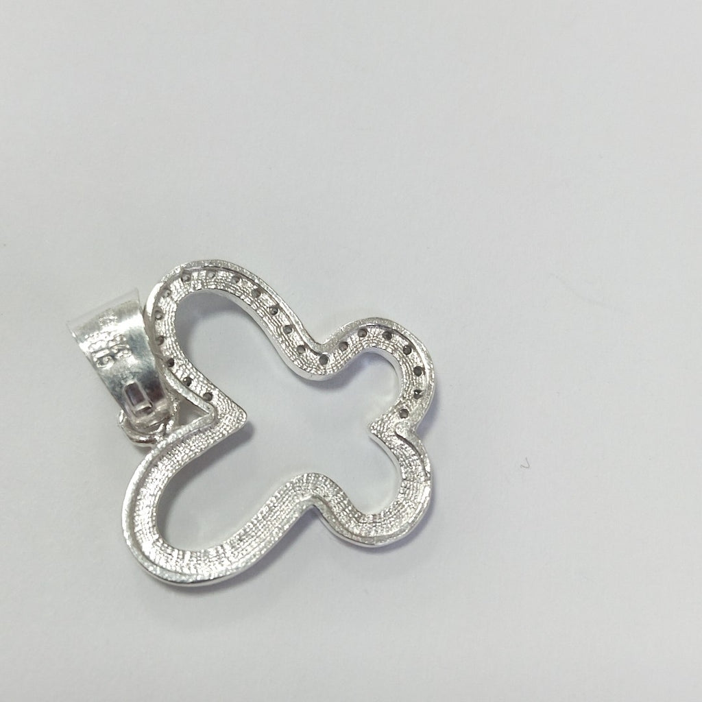 DIJE MARIPOSA C/CIRCONIAS PLATA .925 2.3 GR (NUEVO)