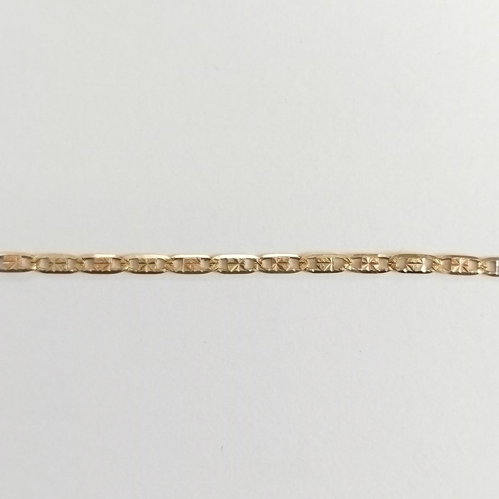PULSERA ORO COMBINADO 14 K 1,30 GRMS (SEMINUEVO)