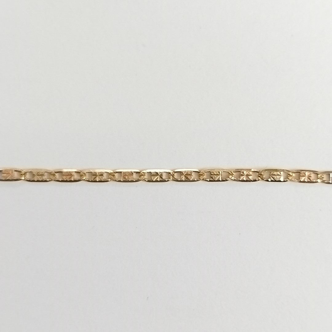 PULSERA ORO COMBINADO 14 K 1,30 GRMS (SEMINUEVO)