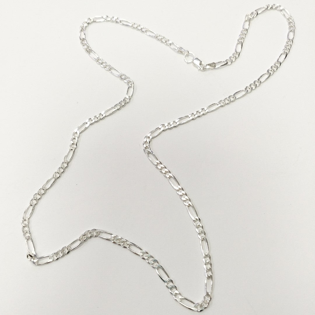 CADENA TEJIDO 3X1 PLATA .925 55 CM 7.6 GR (NUEVO)