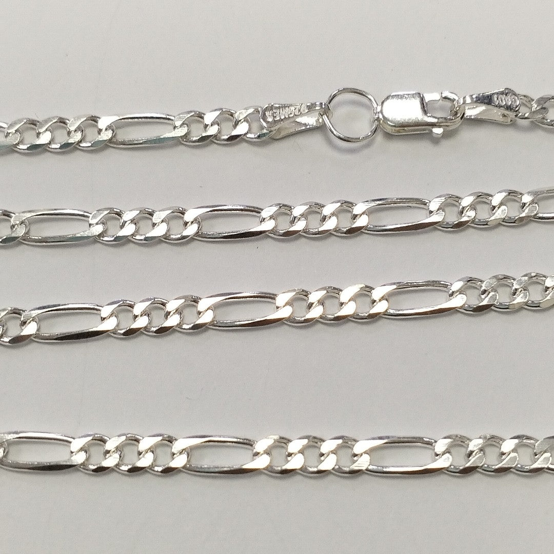 CADENA TEJIDO 3X1 PLATA .925 55 CM 7.6 GR (NUEVO)