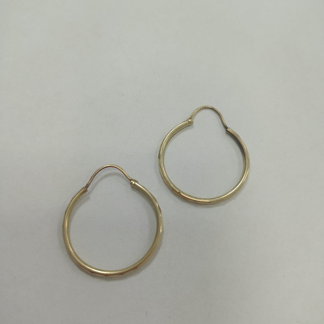 ARRACADAS PAR ORO 14 K 1.7 GRMS (SEMINUEVO)
