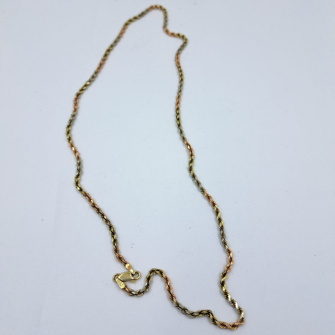 CADENA ORO 14 K 13.9 GRMS (SEMINUEVO)