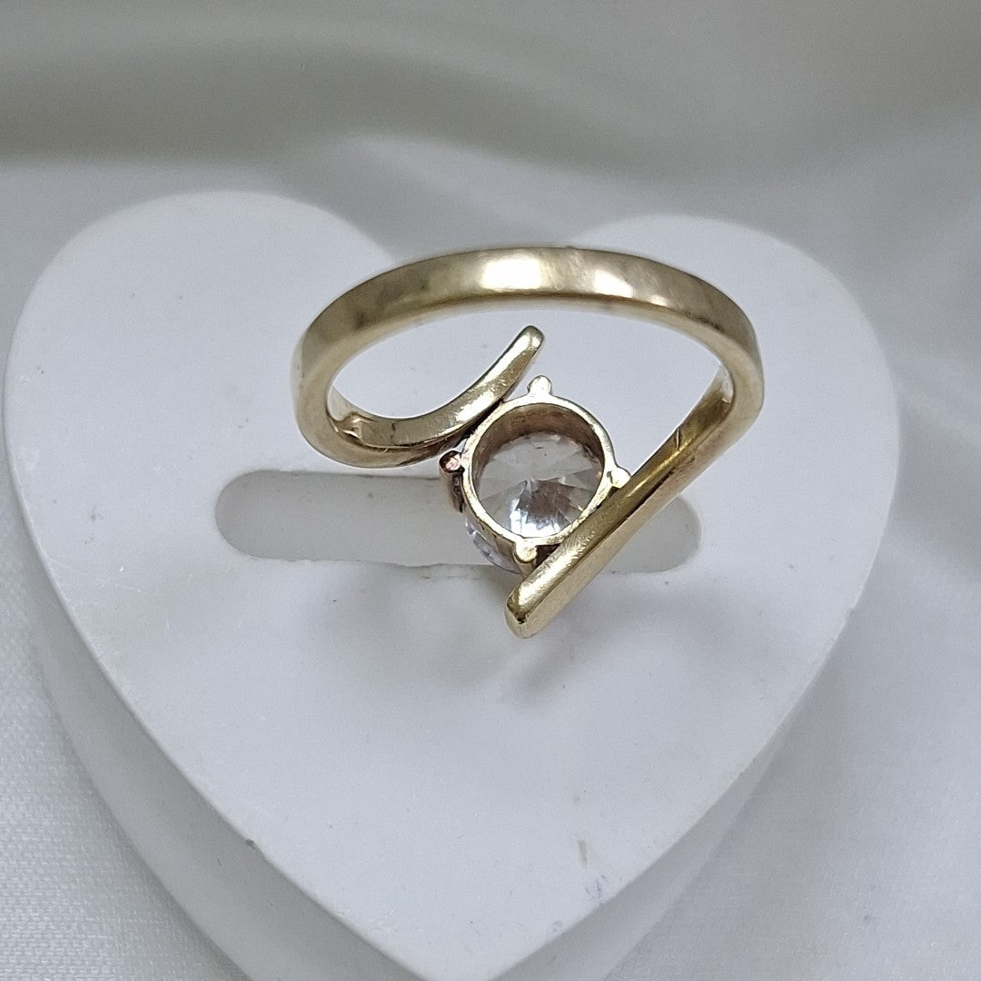 SOLITARIO ORO 14 K 3,40 GRMS (SEMINUEVO)