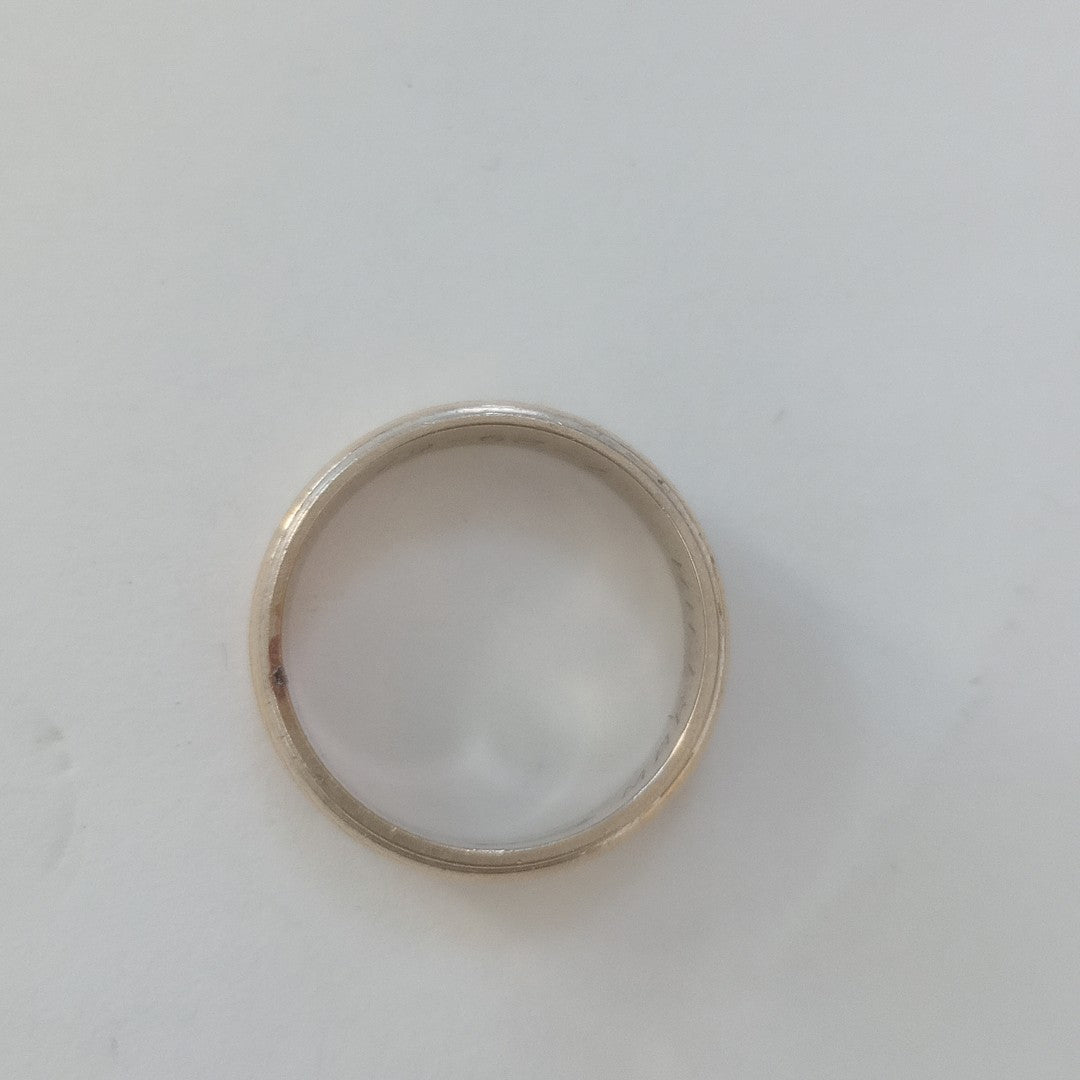 ARGOLLA ORO COMBINADO 10 K 5.2 GRMS (SEMINUEVO)