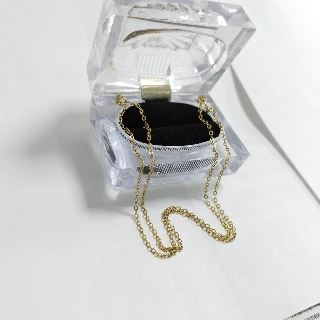 CADENA ORO 14 K 3,00 GRMS (SEMINUEVO)