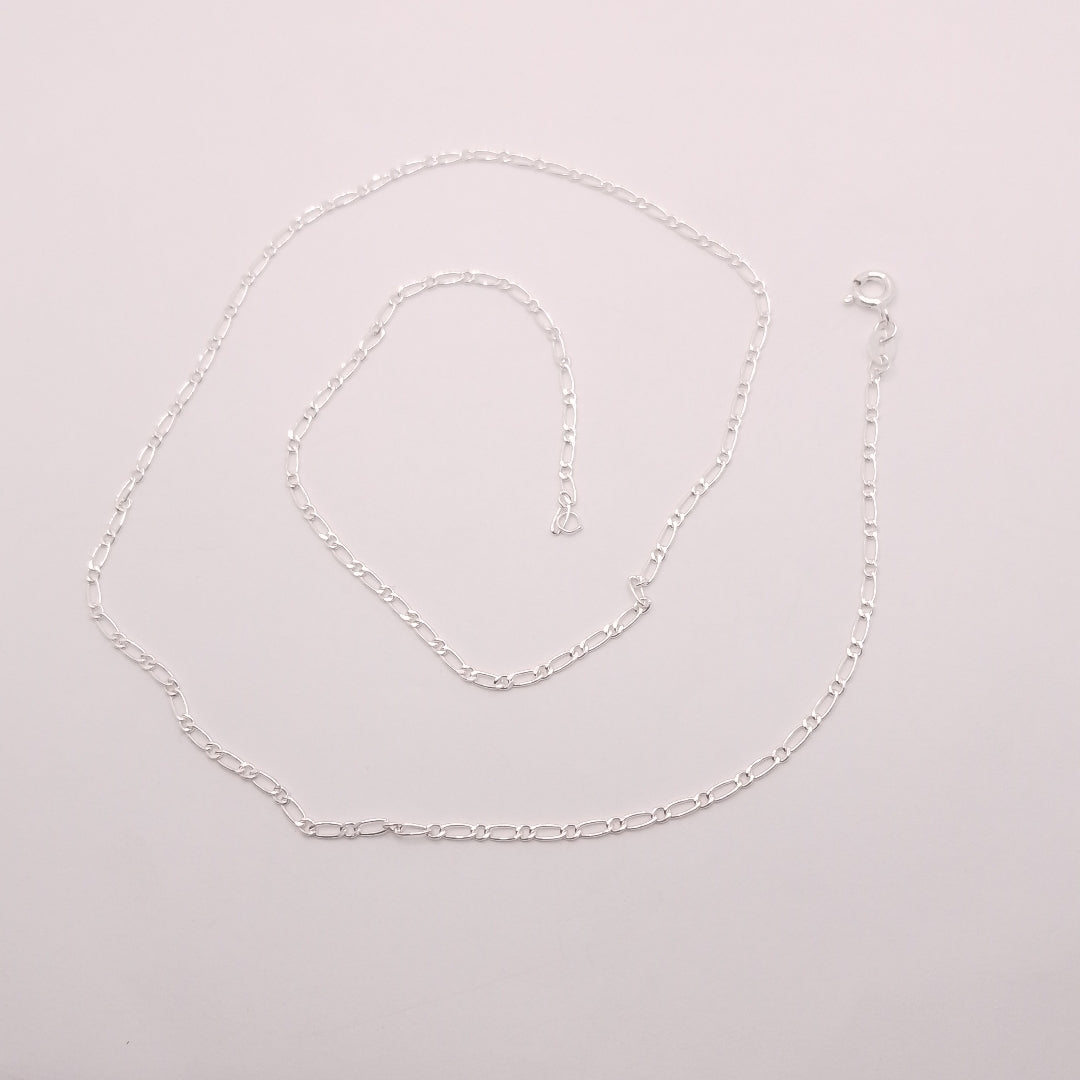 CADENA TEJIDO 1X1 PLATA .925 55 CM 3.3 GR (NUEVO)