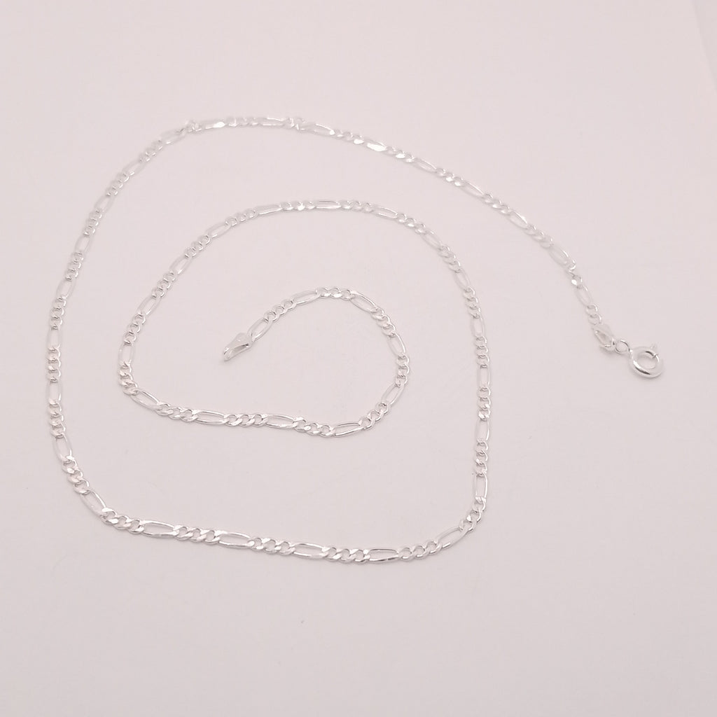 CADENA TEJIDO 3X1 PLATA .925 50 CM 4 GR (NUEVO)