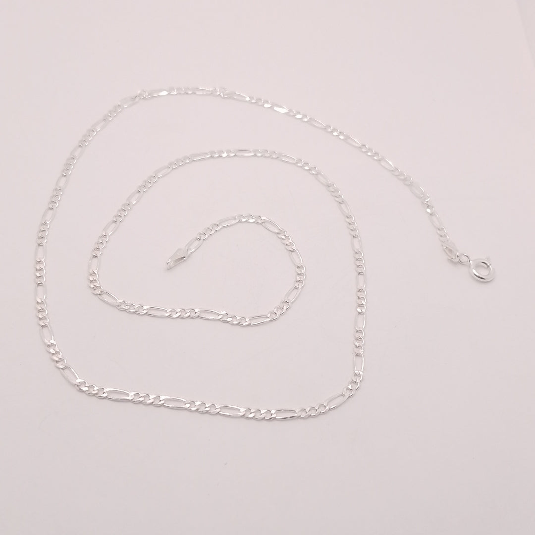 CADENA TEJIDO 3X1 PLATA .925 50 CM 4 GR (NUEVO)