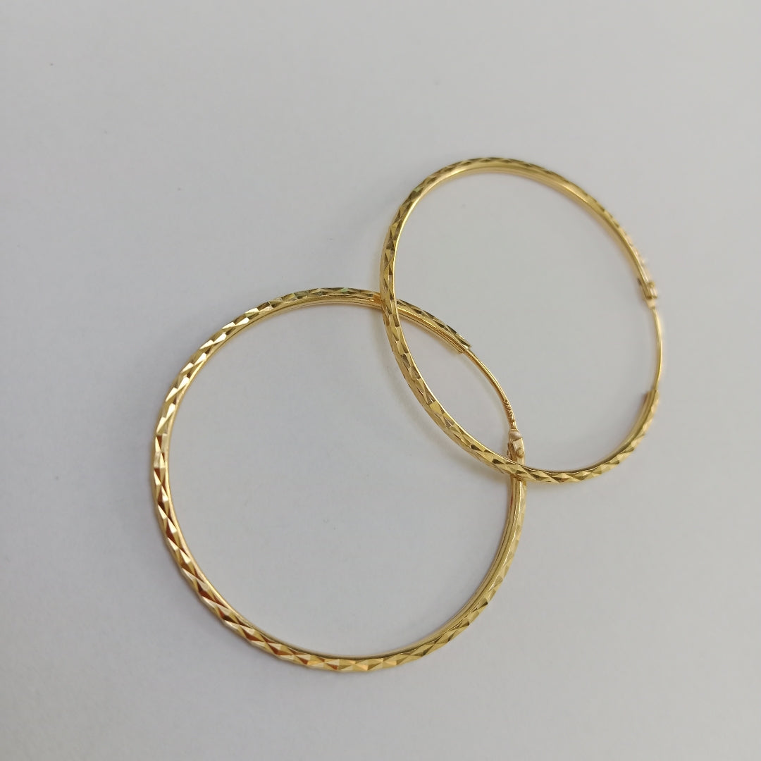 ARRACADAS PAR ORO 14 K 2.5 GRMS (SEMINUEVO)