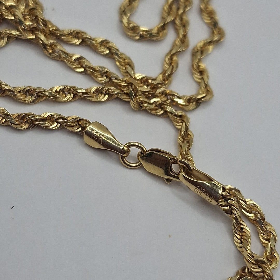 CADENA ORO 14 K 10.3 GRMS (SEMINUEVO)
