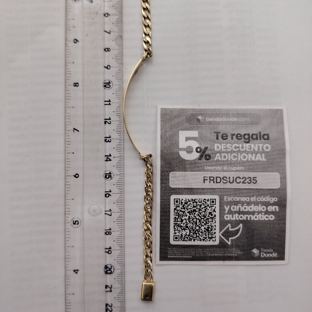 ESCLAVA ORO 10 K 12.8 GRMS (SEMINUEVO)