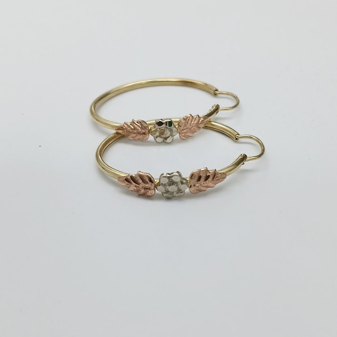 ARRACADAS PAR ORO 14 K 2,20 GRMS (SEMINUEVO)