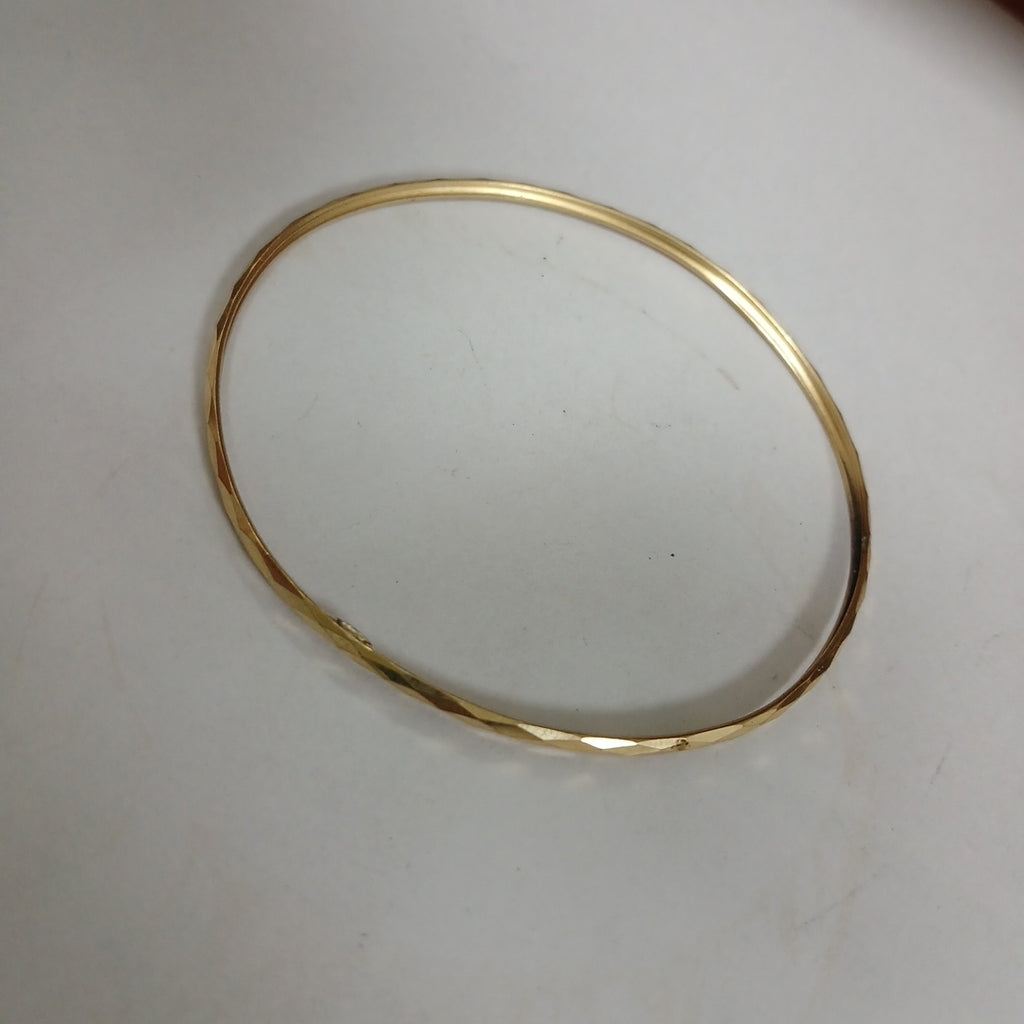 PULSERA RIGIDA ORO 14 K 2.3 GRMS (SEMINUEVO)