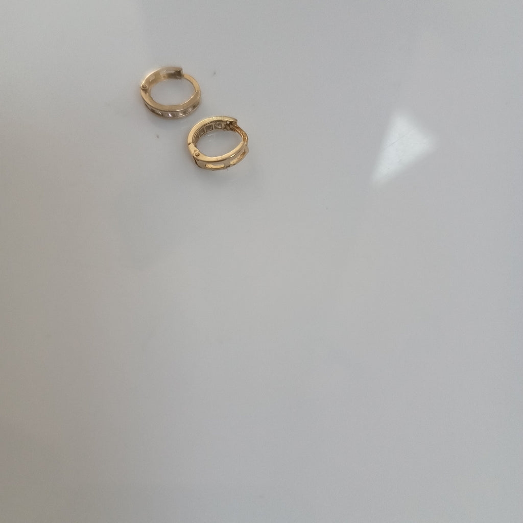ARRACADAS PAR ORO 10 K 0.8 GRMS (SEMINUEVO)
