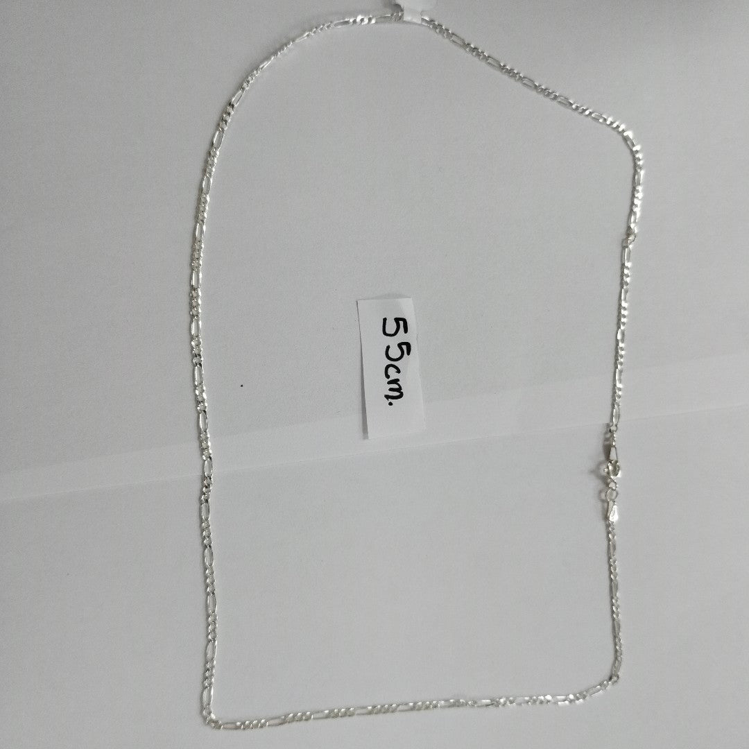 CADENA TEJIDO 3X1 PLATA .925 55 CM 4.2 GR (NUEVO)