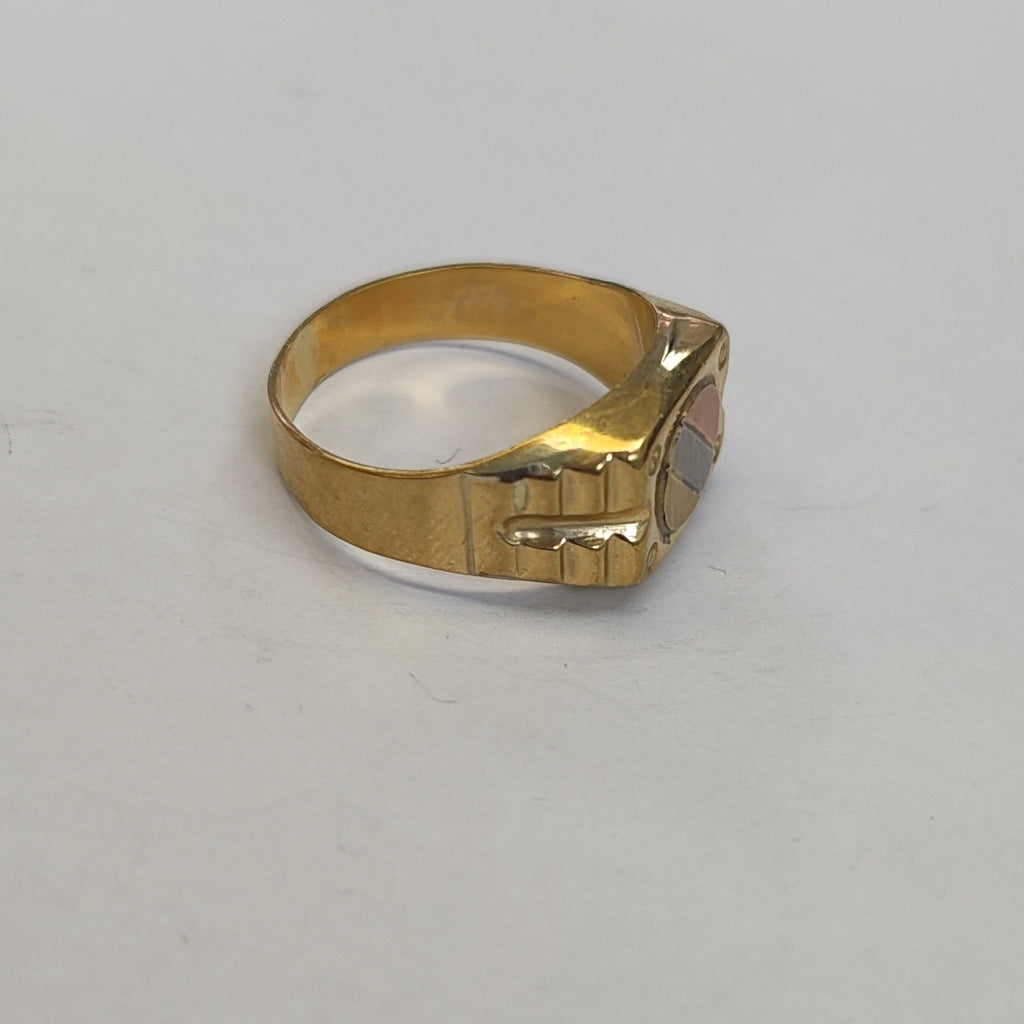 ANILLO ORO 10 K 4.6 GRMS (SEMINUEVO)