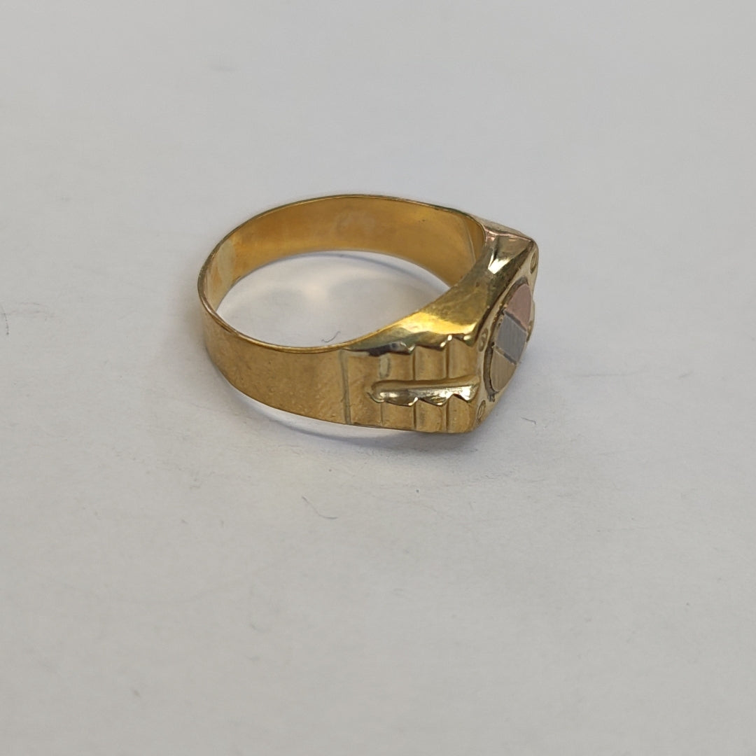 ANILLO ORO 10 K 4.6 GRMS (SEMINUEVO)