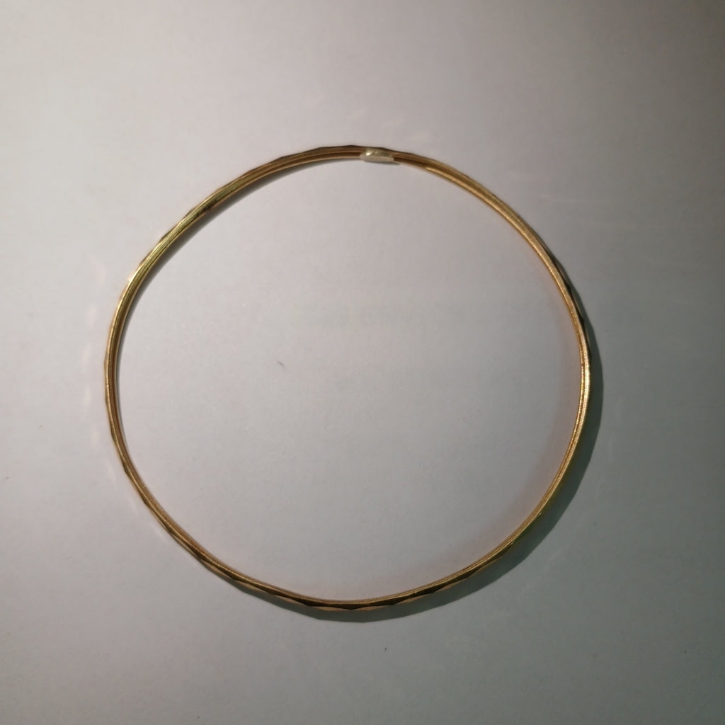 PULSERA RIGIDA ORO 14 K 2.2 GRMS (SEMINUEVO)