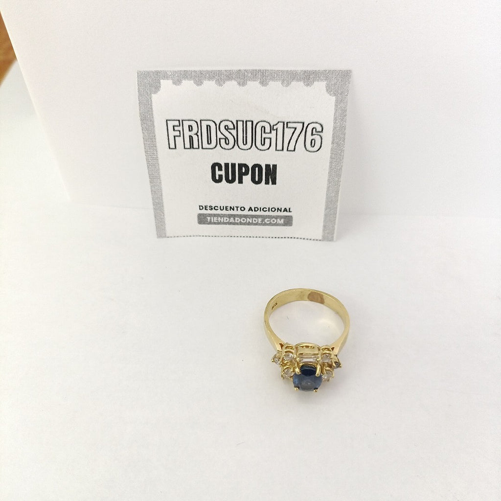 ANILLO ORO 18 K 5.3 GRMS (SEMINUEVO)