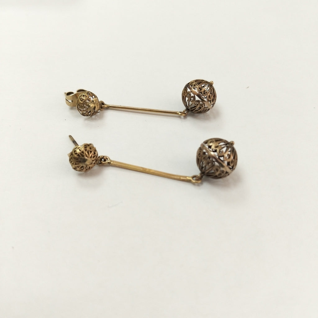 ARETES PAR ORO 8 K 3.1 GRMS (SEMINUEVO)