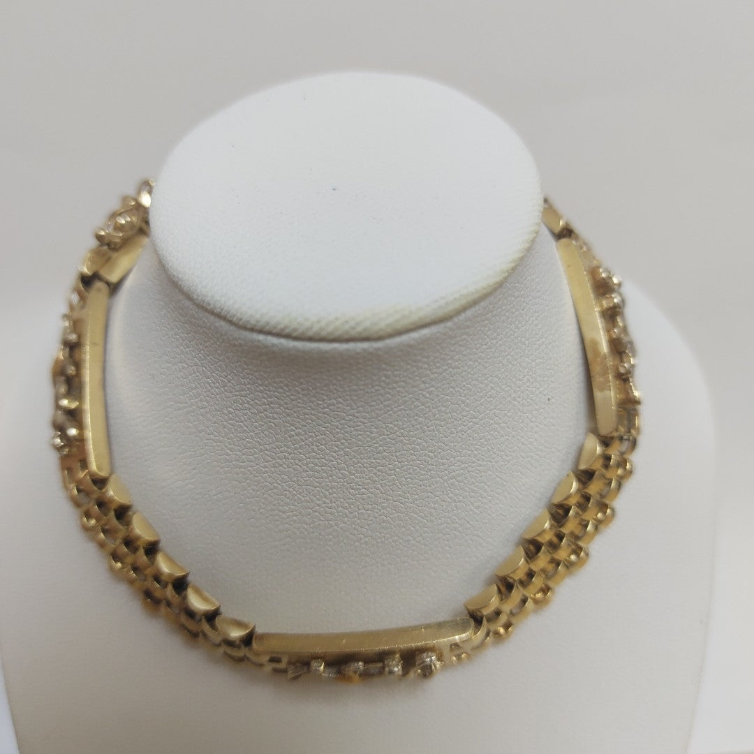 PULSERA ORO 14 K 28,10 GRMS (SEMINUEVO)