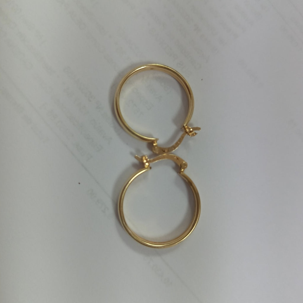 ARRACADAS PAR ORO 14 K 2.3 GRMS (SEMINUEVO)