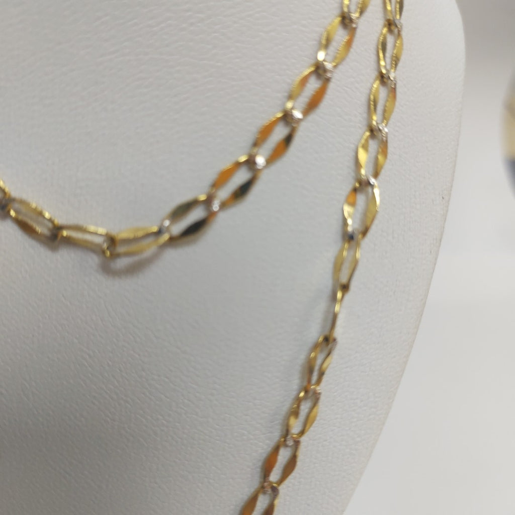 CADENA ORO,RODIADO 14 K 6,70 GRMS (SEMINUEVO)