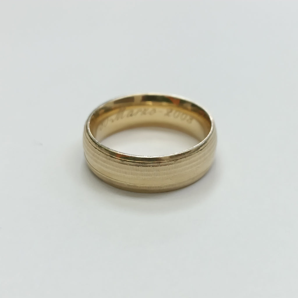 ARGOLLA ORO 14 K 3.3 GRMS (SEMINUEVO)
