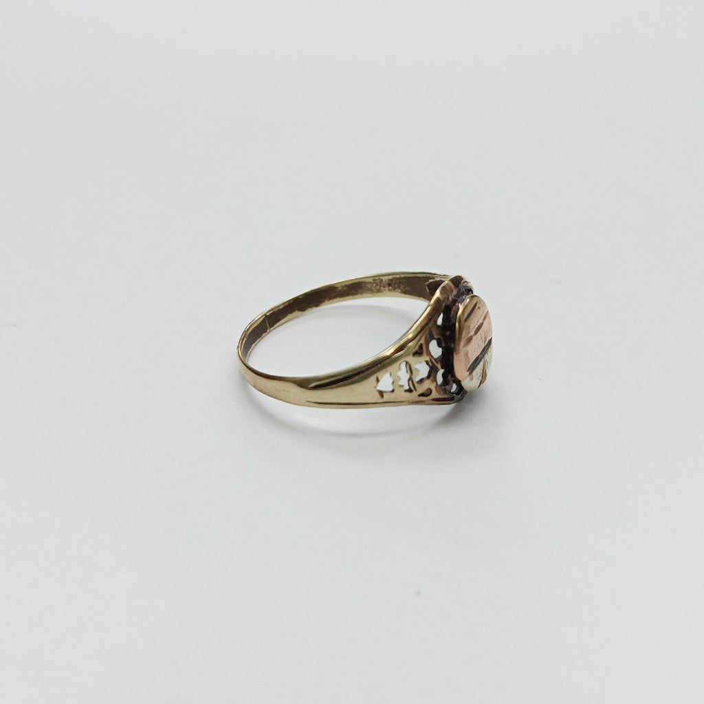 ANILLITO ORO,ORO COMBINADO 10 K 2,10 GRMS (SEMINUEVO)
