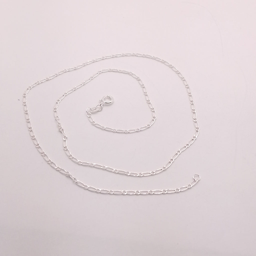 CADENA TEJIDO 1X1 PLATA .925 50 CM 3 GR (NUEVO)