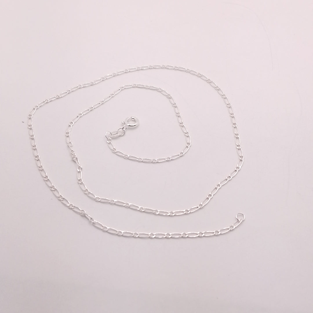 CADENA TEJIDO 1X1 PLATA .925 50 CM 3 GR (NUEVO)