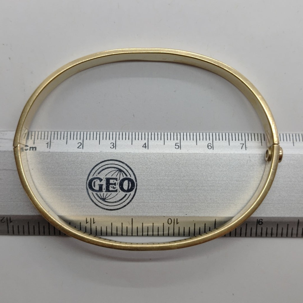 PULSERA RIGIDA ORO 14 K 13.9 GRMS (SEMINUEVO)