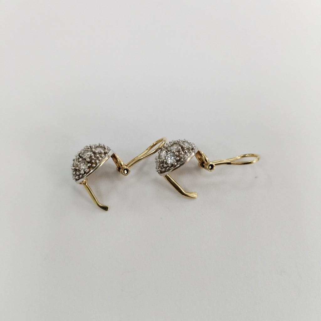 ARETES PAR ORO 14 K 4.3 GRMS (SEMINUEVO)